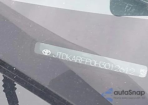 2017 Toyota Prius Prime Advanced z USA, uszkodzony, nr VIN JTDKARFP0H3012612